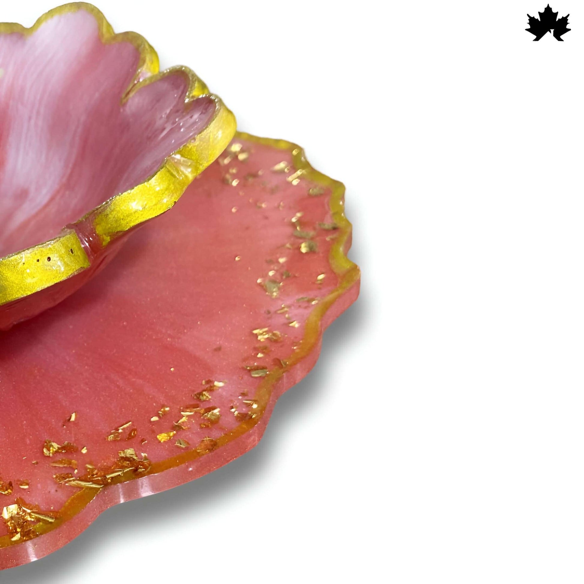 Blush Lotus Diya Holder - Graceful Jyot and Diya Holder for Aarti and Pooja Rituals - Fankaarlok