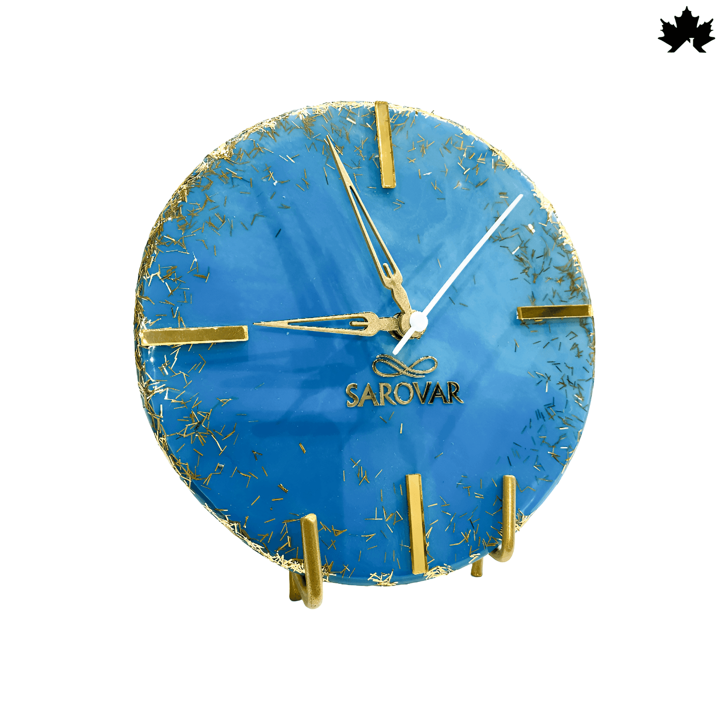 Blue Elegance Corporate Gifting Desk Clock | Fankaarlok - Fankaarlok