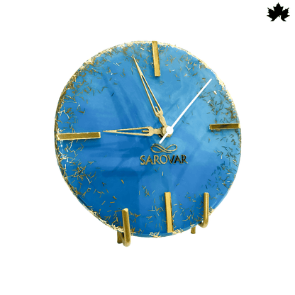 Blue Elegance Corporate Gifting Desk Clock | Fankaarlok - Fankaarlok
