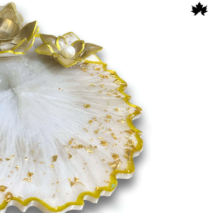 Lotus Radiance – Customized Pooja Thali Online | Fankaarlok - Fankaarlok