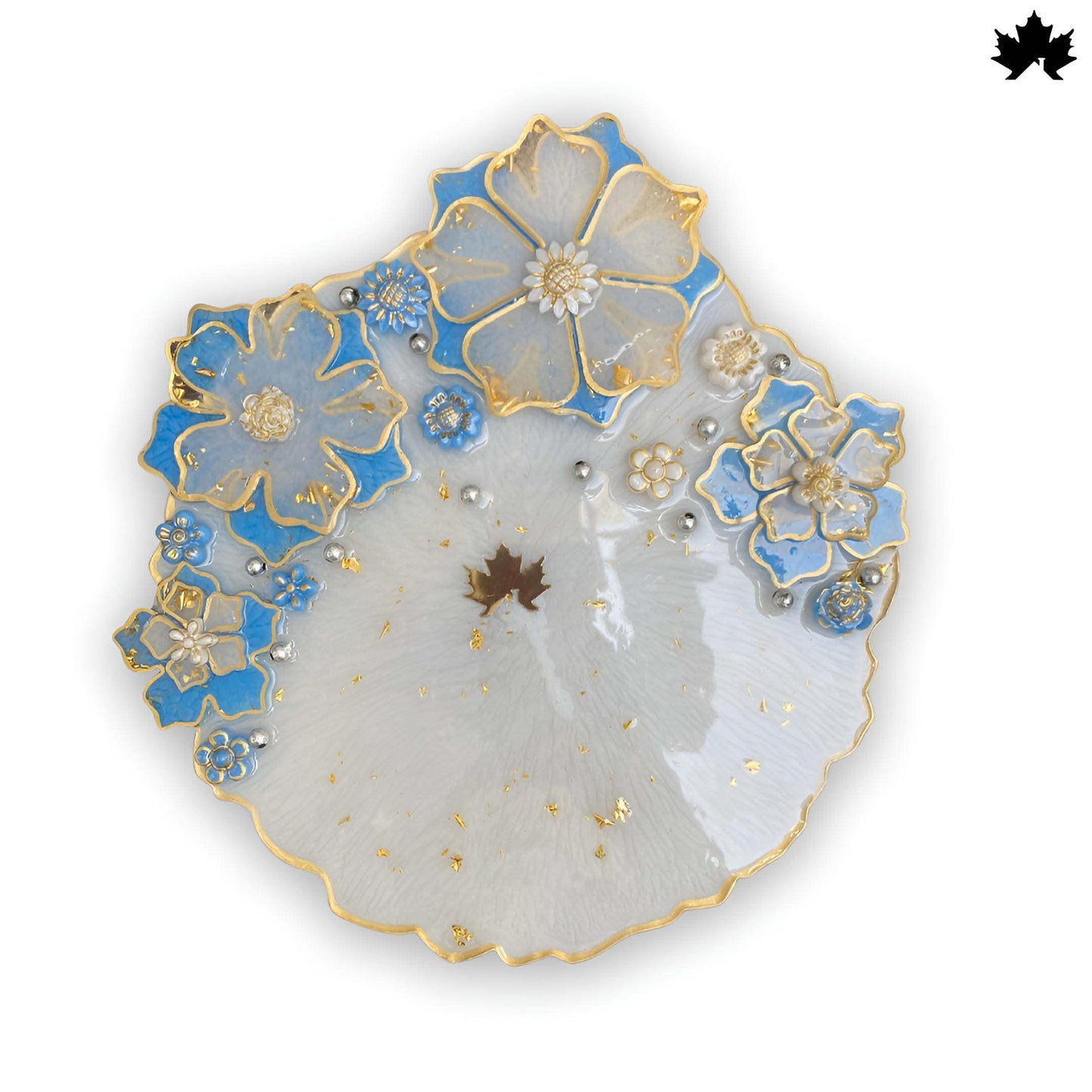 Blue Blossom Divine Pooja Thali – Buy Pooja Thali Online | Fankaarlok - Fankaarlok