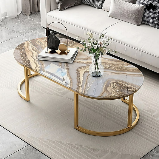 Marble Luxe Table – Luxury Center Table in Panchkula | Fankaarlok