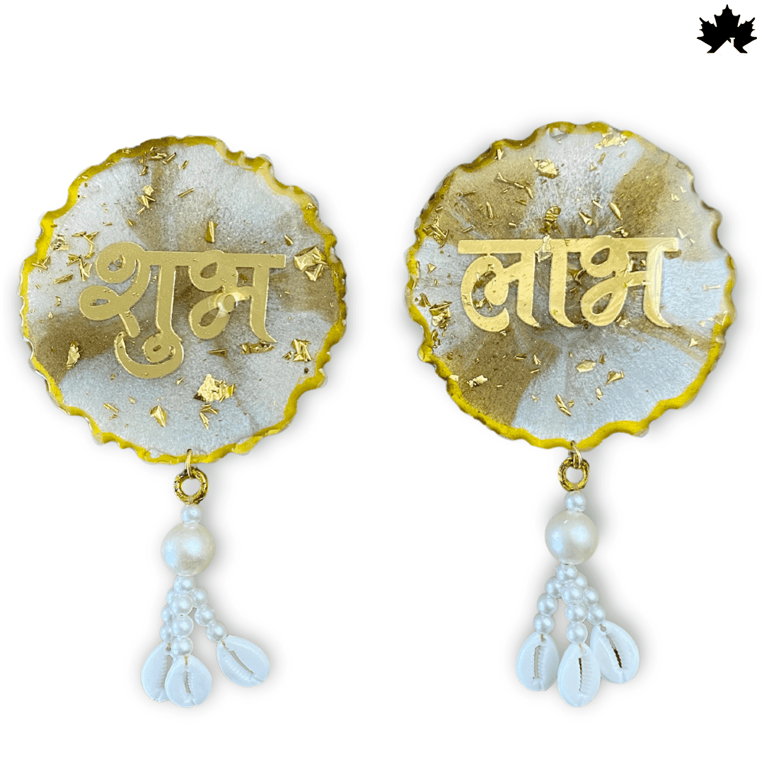 Handmade Shubh Labh Wall Hanging for Home & Festive Décor | Fankaarlok - Fankaarlok