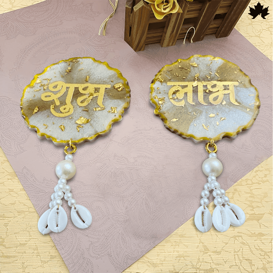 Handmade Shubh Labh Wall Hanging for Home & Festive Décor | Fankaarlok - Fankaarlok