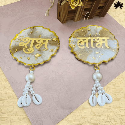 Handmade Shubh Labh Wall Hanging for Home & Festive Décor | Fankaarlok - Fankaarlok