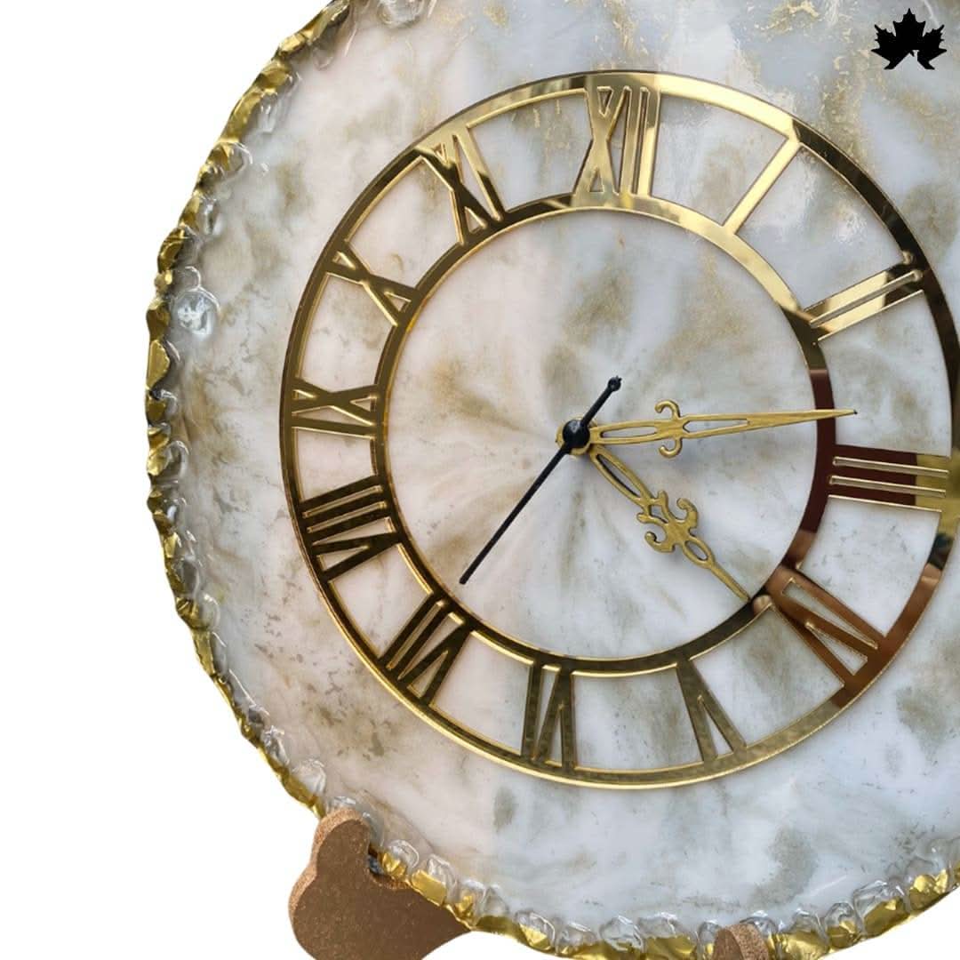 Imperial Marble Luxury Desk Clock India | Fankaarlok - Fankaarlok