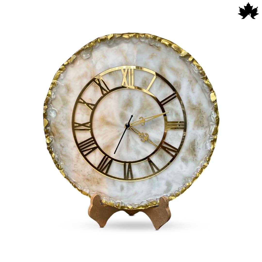 Imperial Marble Luxury Desk Clock India | Fankaarlok - Fankaarlok