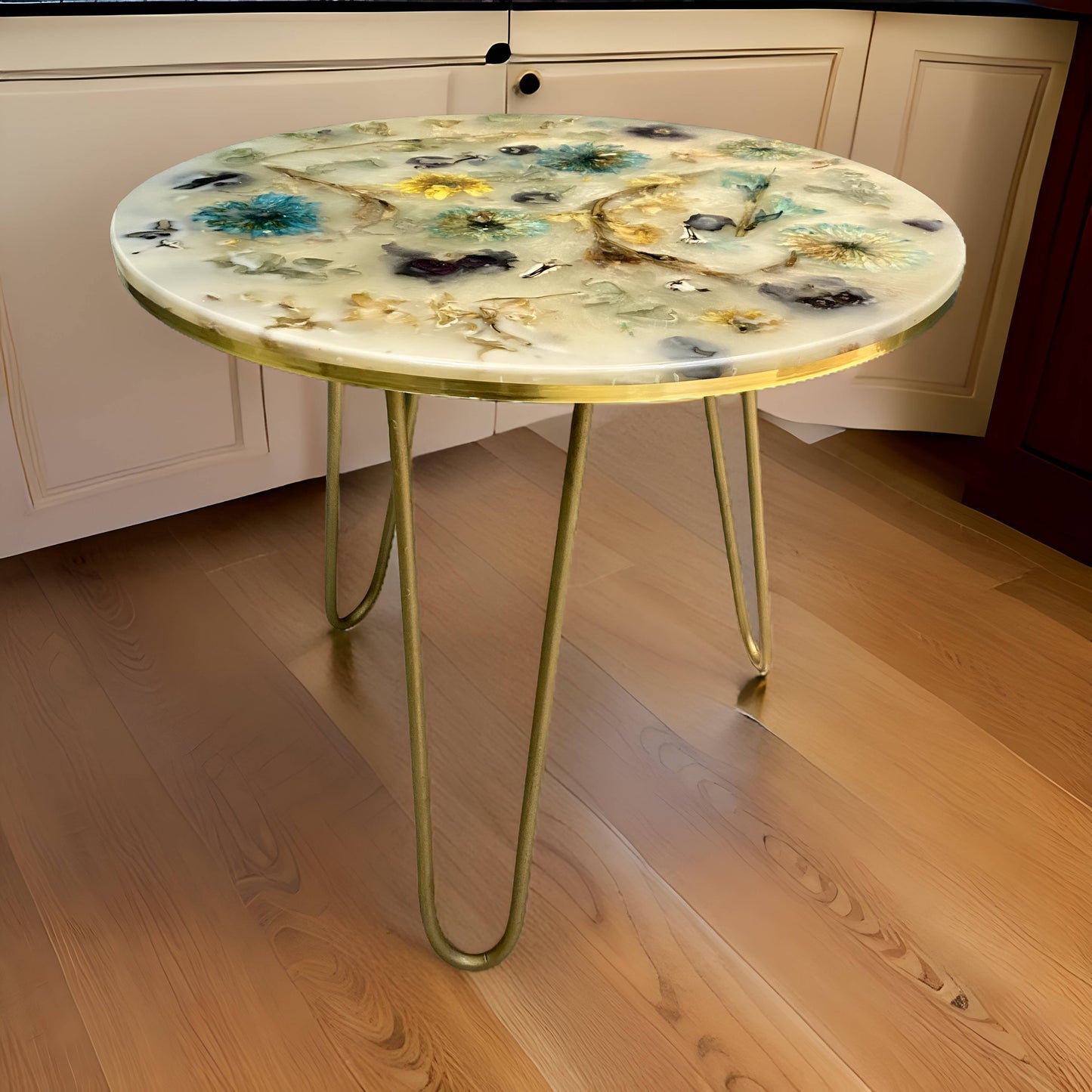 Bloom Aura – Floral Coffee Table for Living Room | Fankaarlok