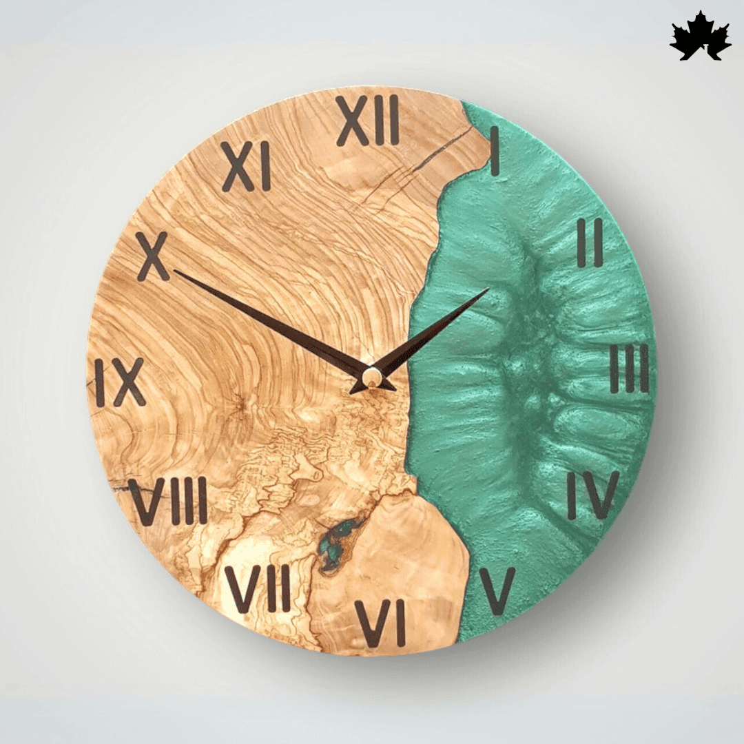 Natural Wood Wall Clock | Natural Wood Wall Clock by Fankaarlok