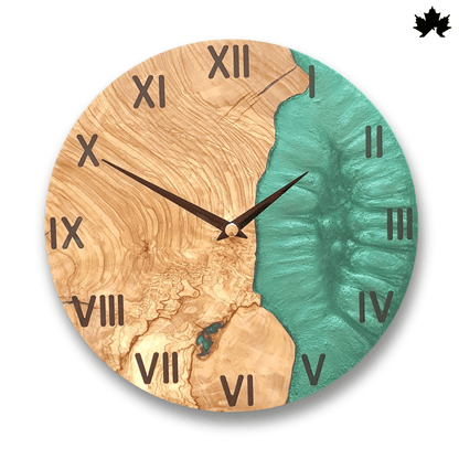 Natural Wood Wall Clock | Natural Wood Wall Clock by Fankaarlok